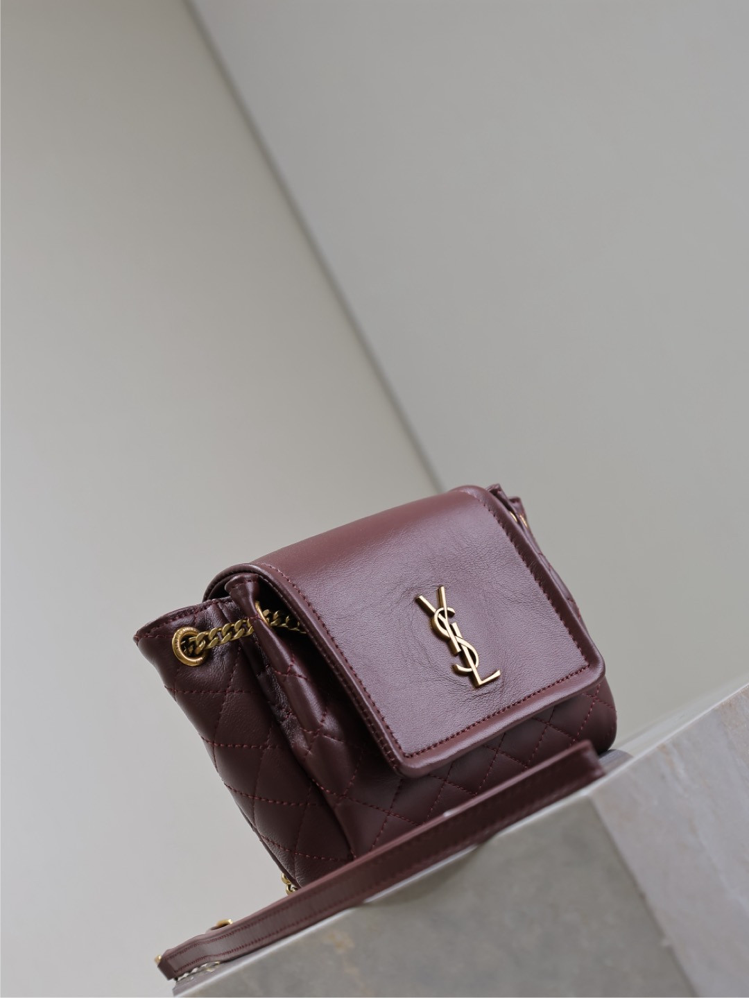 Y*L Mini Nolita in lambskin 18x13x6cm