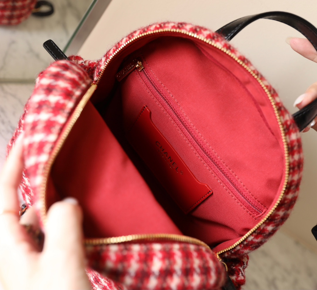 Ch*el Coconeige Backpack 28x26x11cm