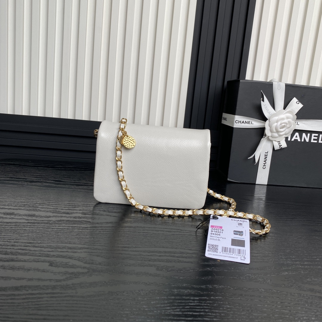 Ch*el MINI FLAP BAG 13×17.5×6cm