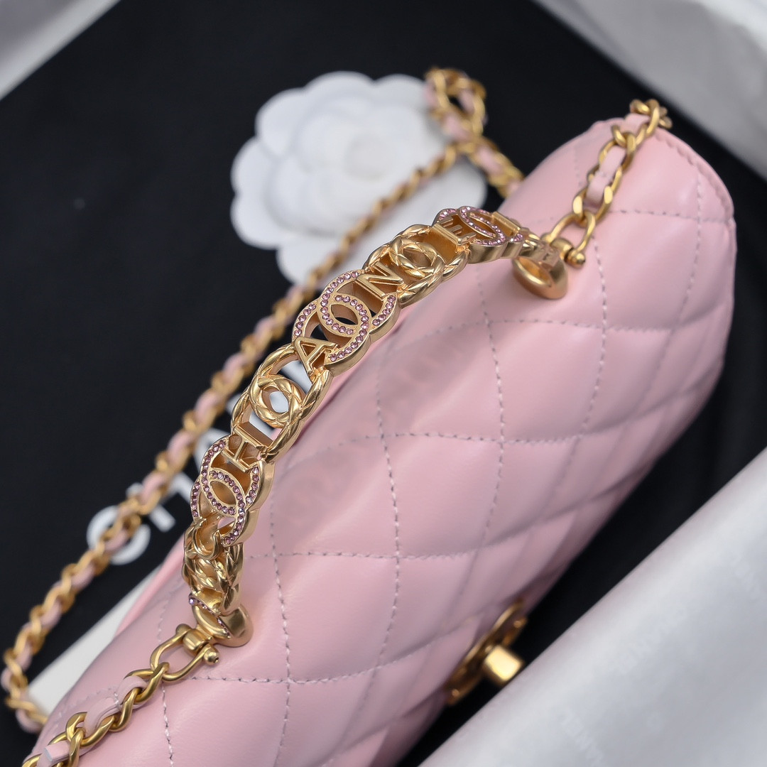 Ch*el Clutch With Chain 19cm