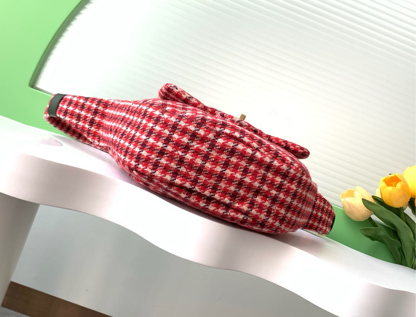 Ch*el Large Hobo Bag 18x30x8cm