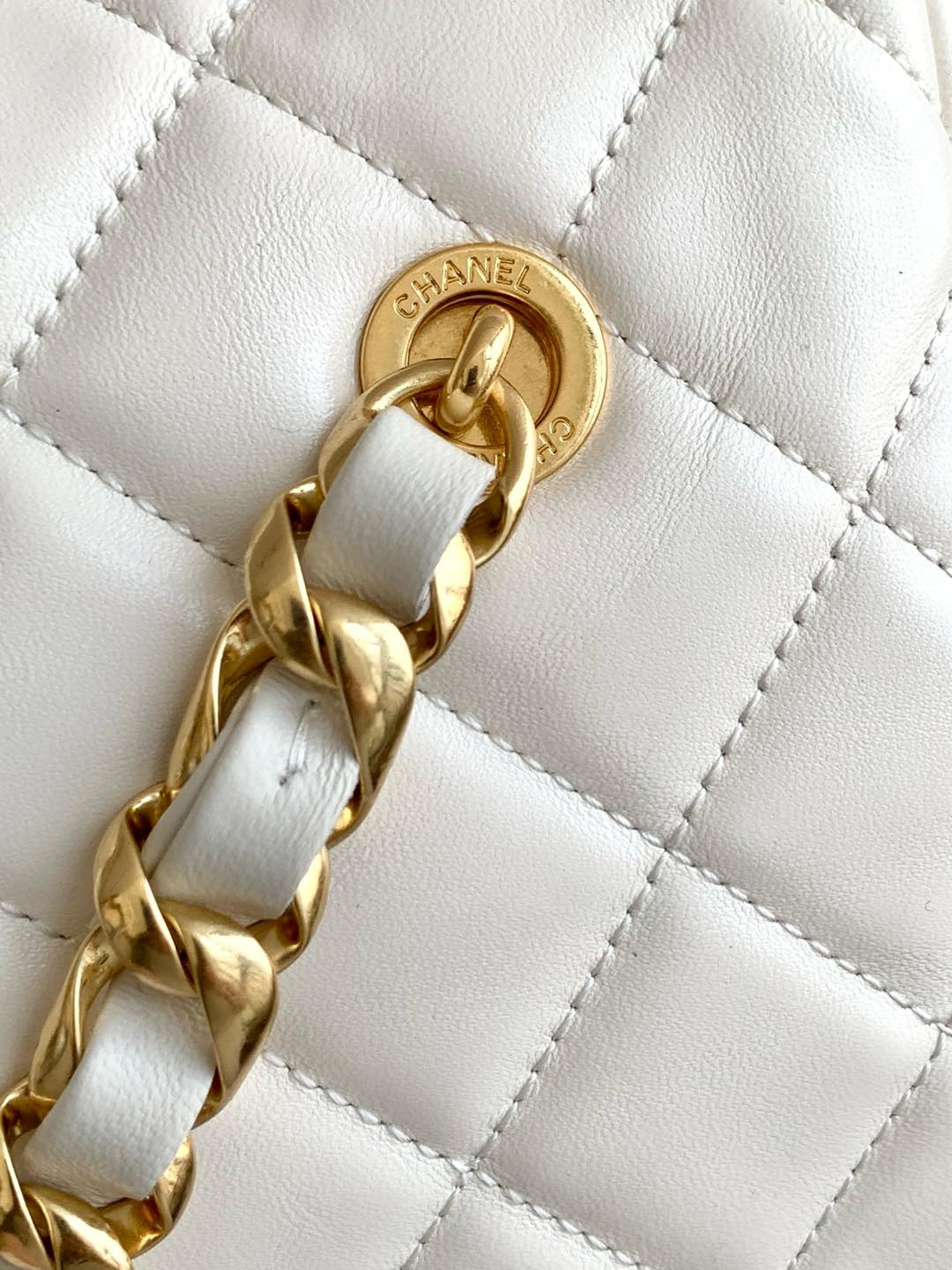 Ch*el Bowling Bag 15x25x11cm