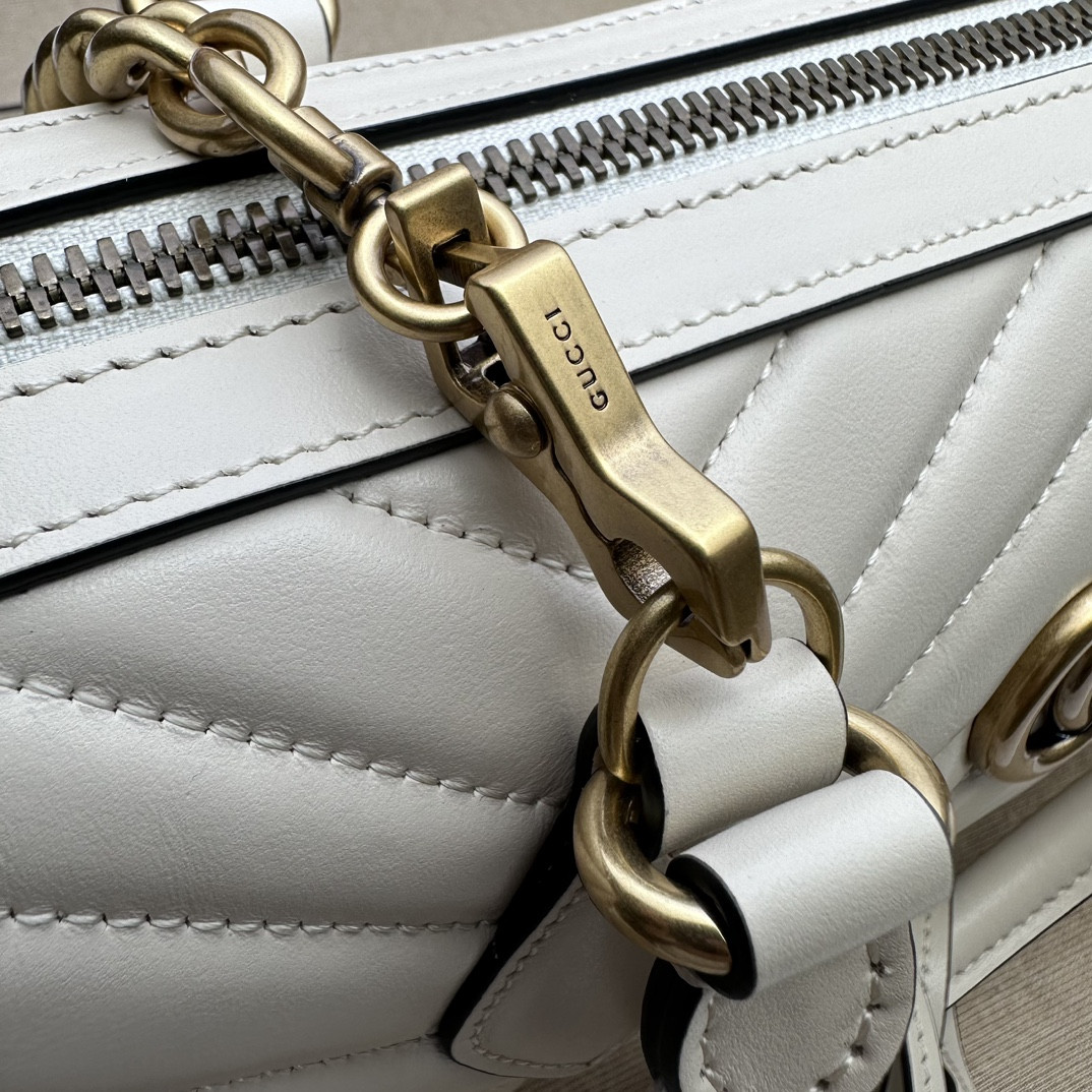 G*u*i GG Marmont small top handle bag 27x13.5x10cm