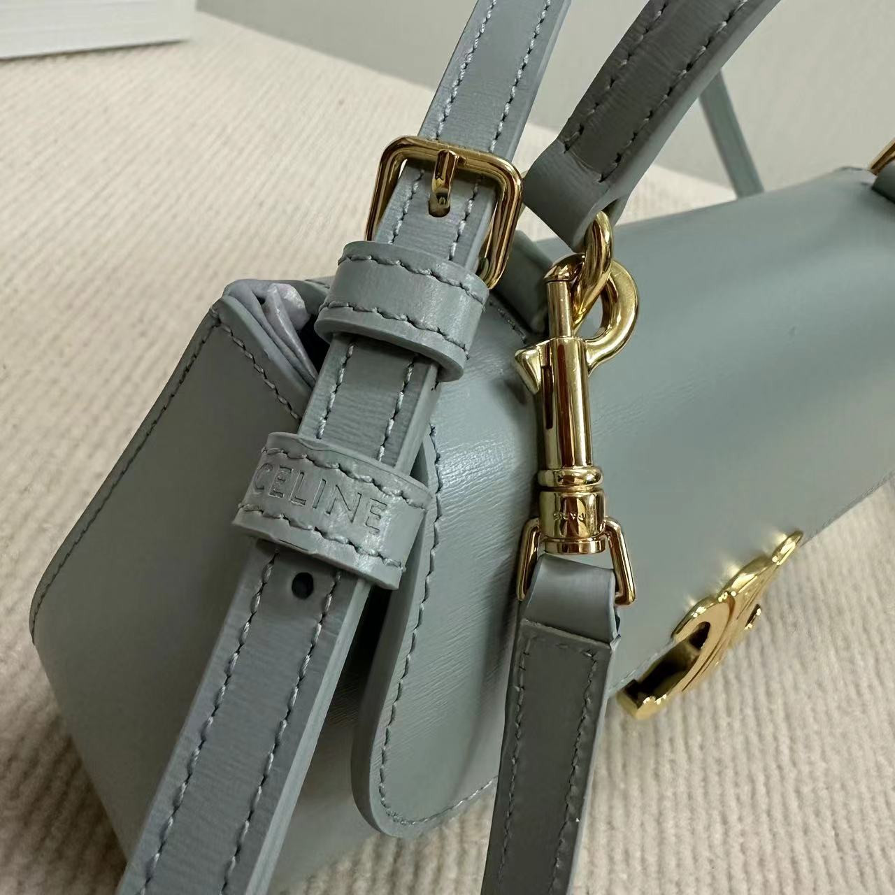 Ce**e TEEN Ce**e LOLA IN shiny calfskin 20x11.5x5cm