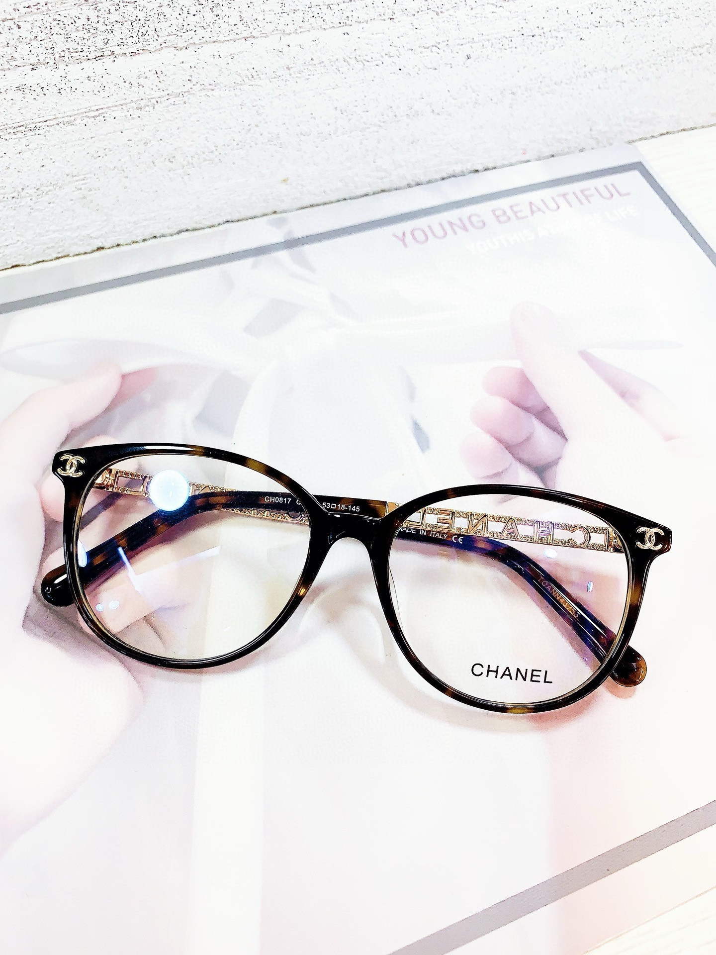 Ch*el Glasses CH0187 53-18-145