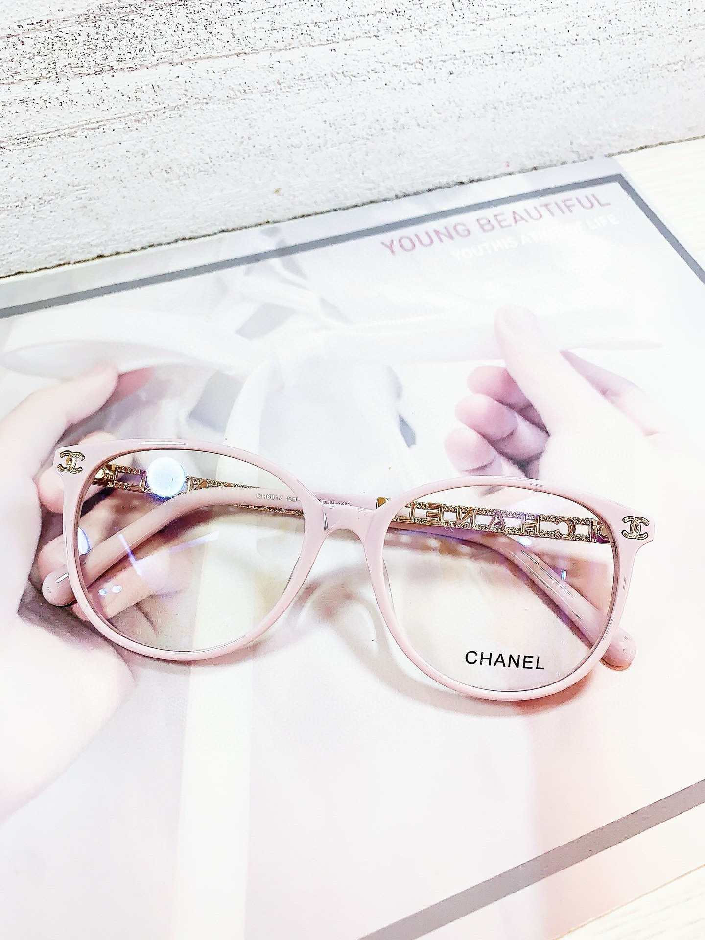 Ch*el Glasses CH0187 53-18-145