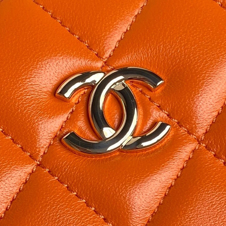 Ch*el Small Box Bag 12.5x18x6.5cm