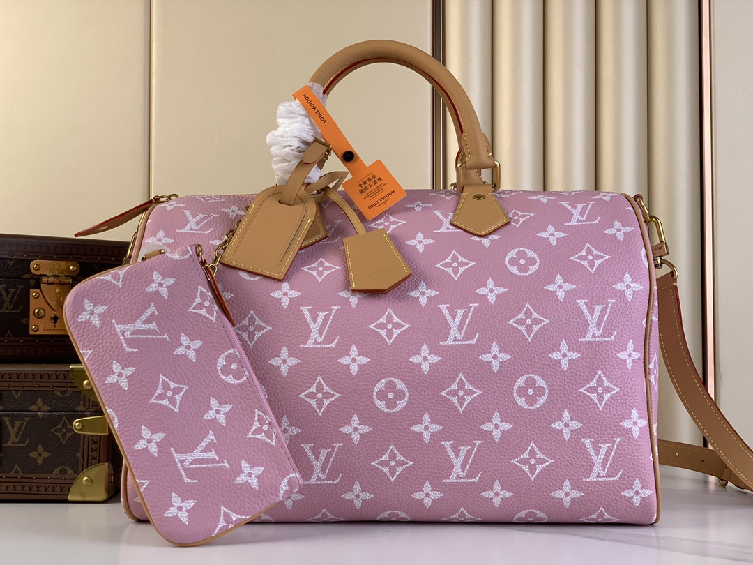 LV Speedy P9 Bandoulière 40 Candy Pink M13918 40 x 26 x23cm