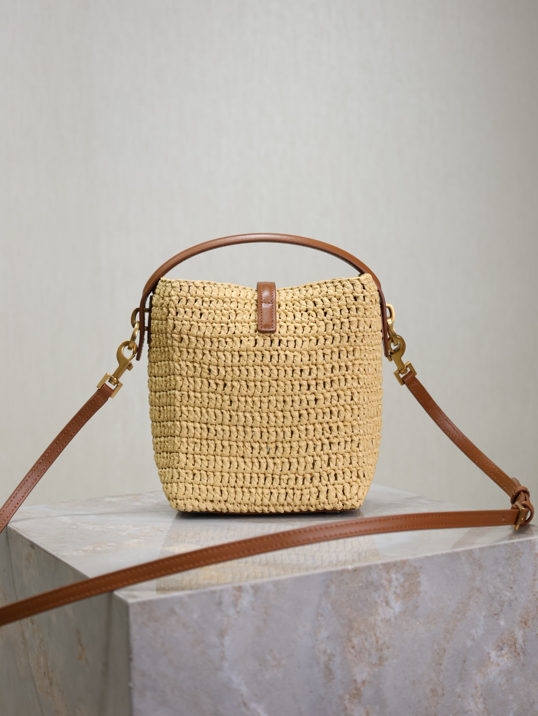 Y*L LE 37 mini (raffia) 15x13x6cm