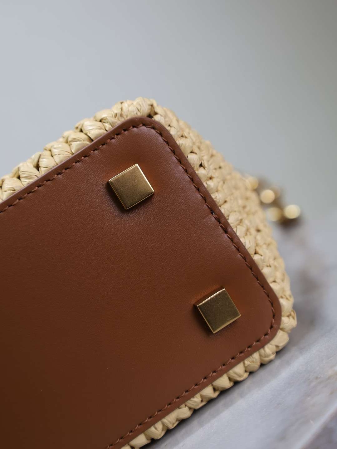 Y*L LE 37 mini (raffia) 15x13x6cm