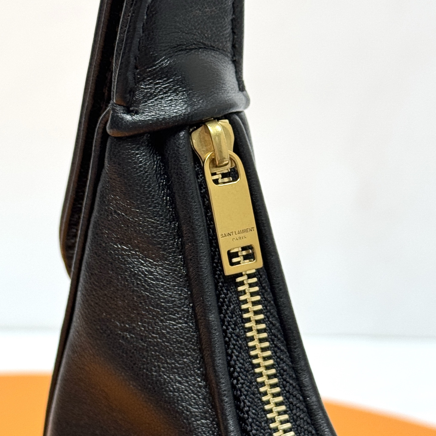 Y*L calypso mini hobo in plunged lambskin 20 X 12 X 5 cm