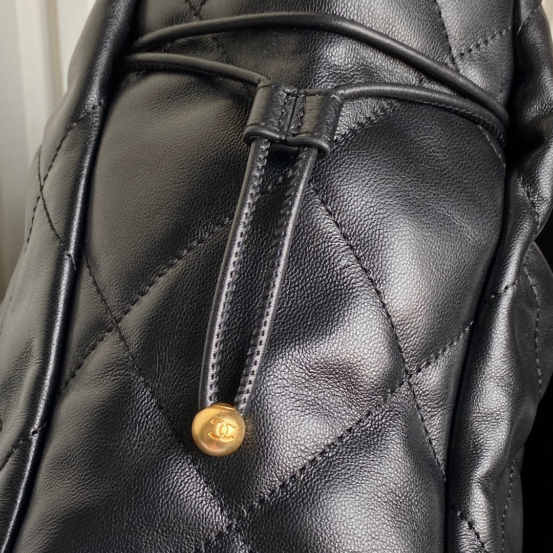 Ch*el 25C Shopping Tote Handbag 34x36x12cm