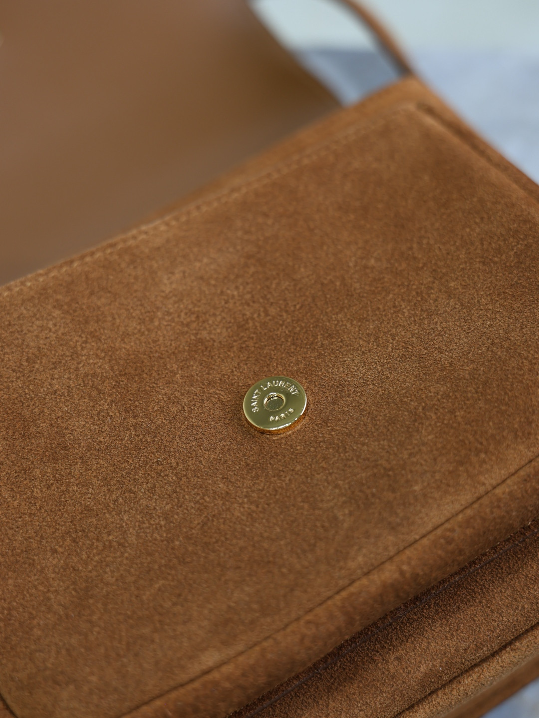 Y*L NIKI satchel in suede 21.5x16x9cm