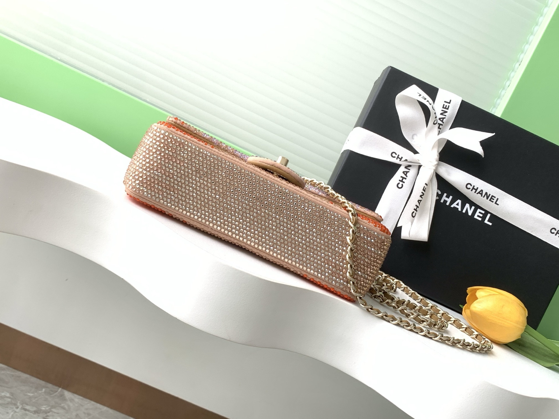 Ch*el 25ss CLASSIC FLAP HANDBAG CF 14x21x8cm