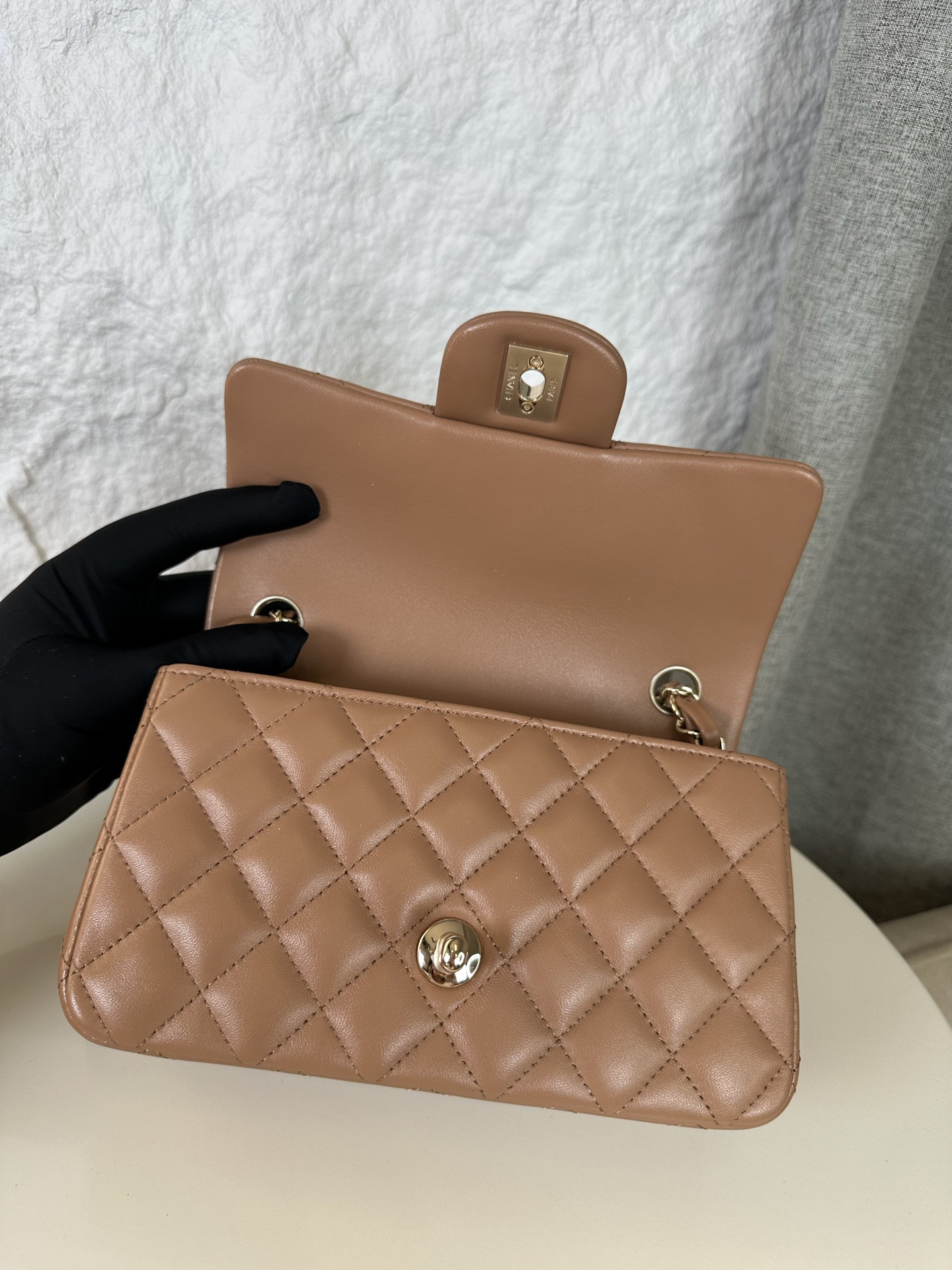 Ch*el Mini Flap Bag 20x12x6cm