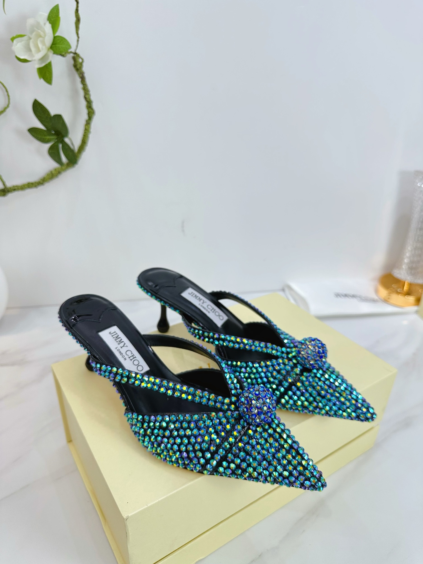 UA Ji*y Ch* Sana Mule 6.5cm