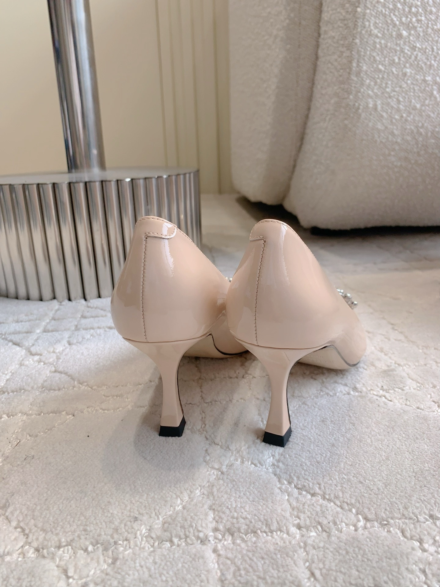 UA Ji*y Ch* Belinda Crystal-embellished Pumps 7.5cm