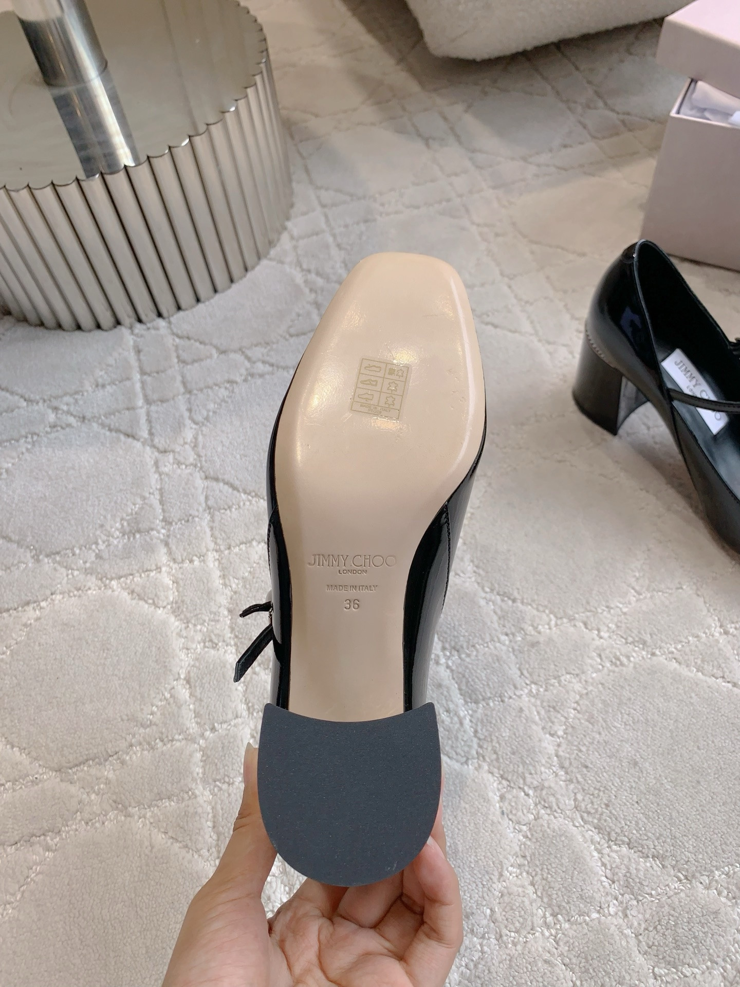 UA Ji*y Ch* Wave Mary Jane 7cm