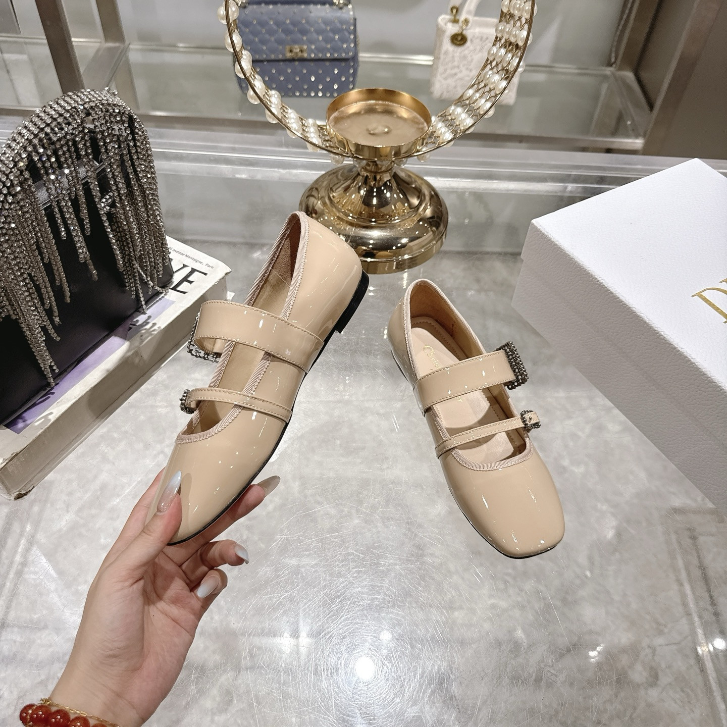 UA D*0r D-Romance Ballet Flat