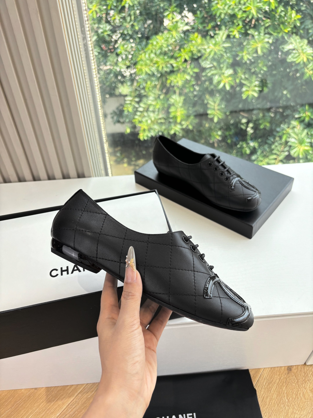 UA Ch*el Ballet Flat