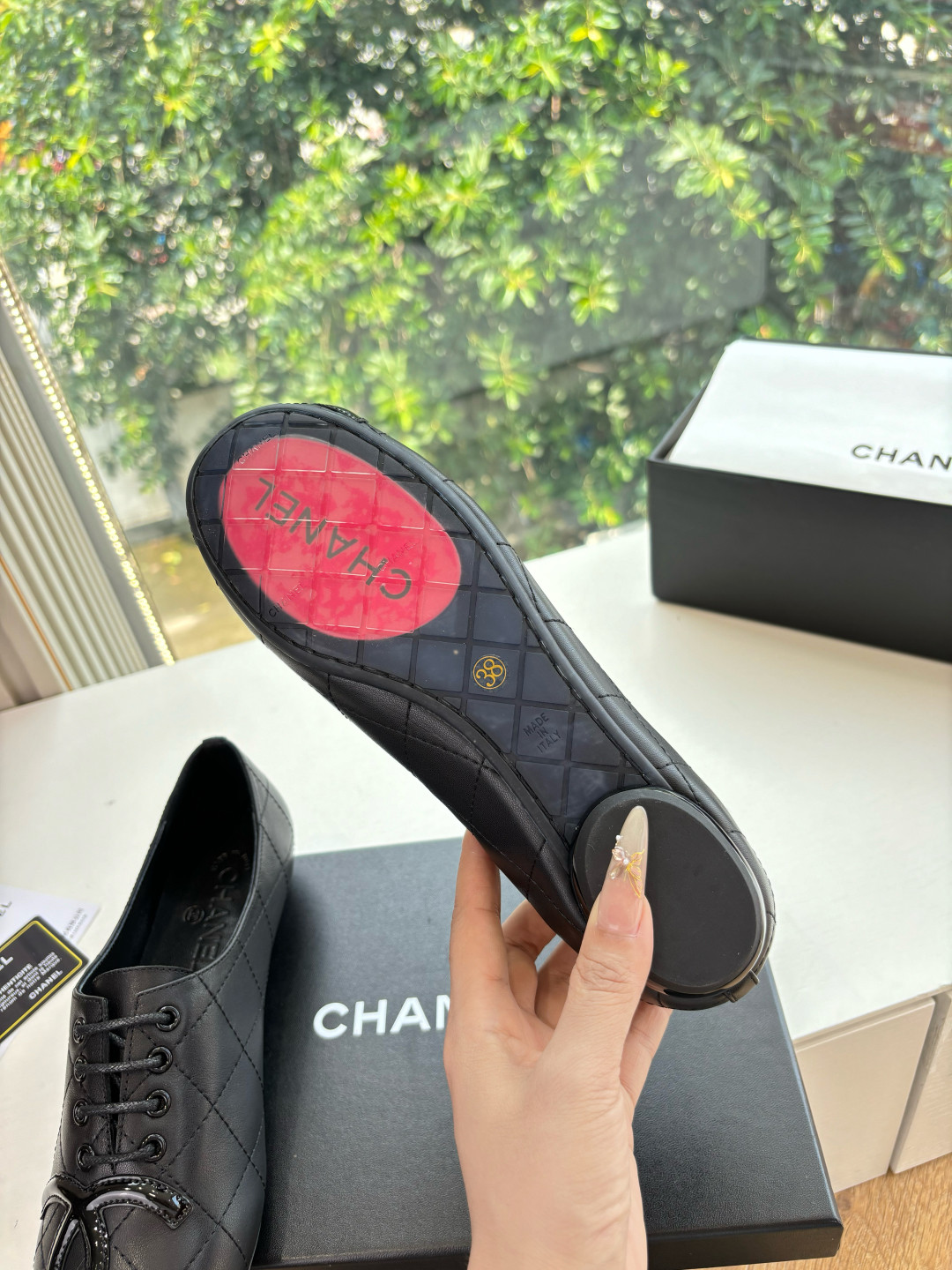 UA Ch*el Ballet Flat